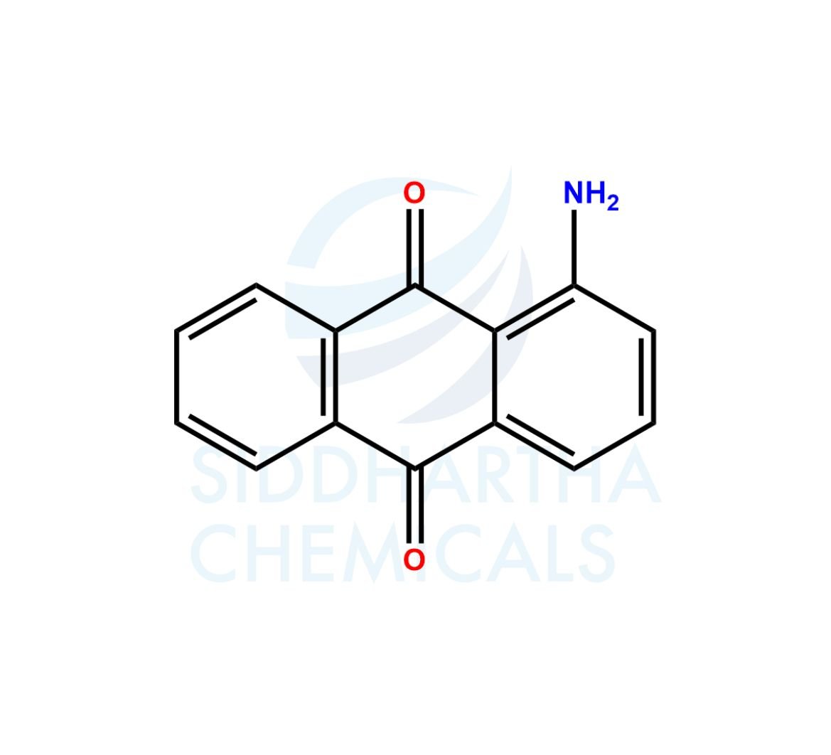 1-Aminoanthraquinone Structure