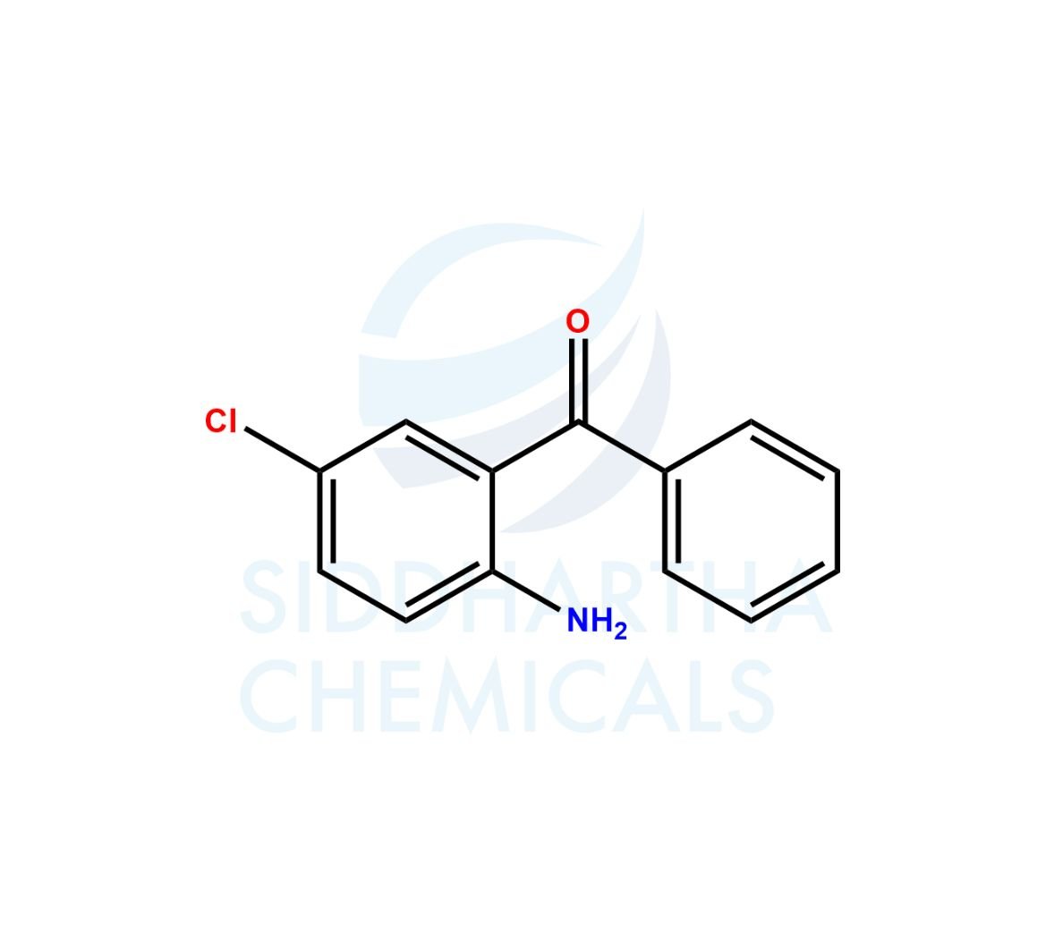 2-Amino-5-Chlorobenzophenone Structure