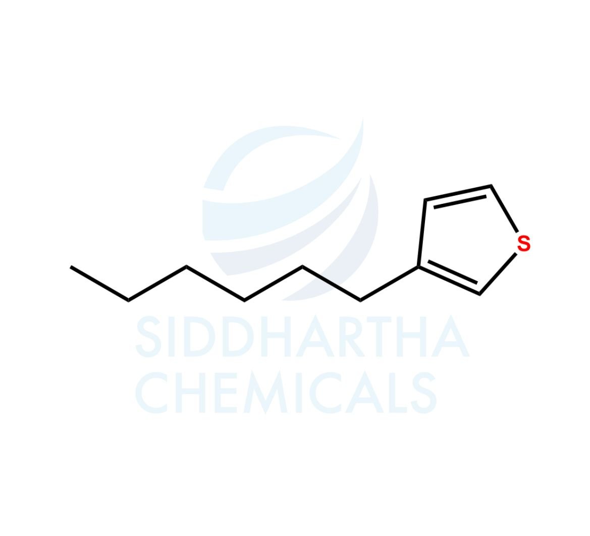 3-Dodecylthiophene Structure