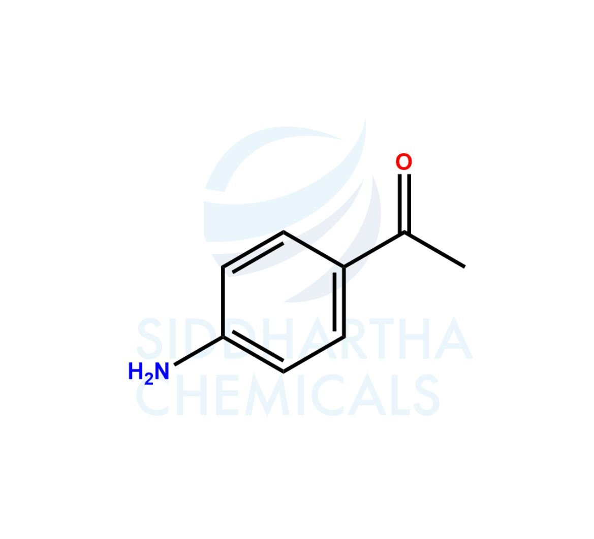 4-Aminoacetophenone Structure