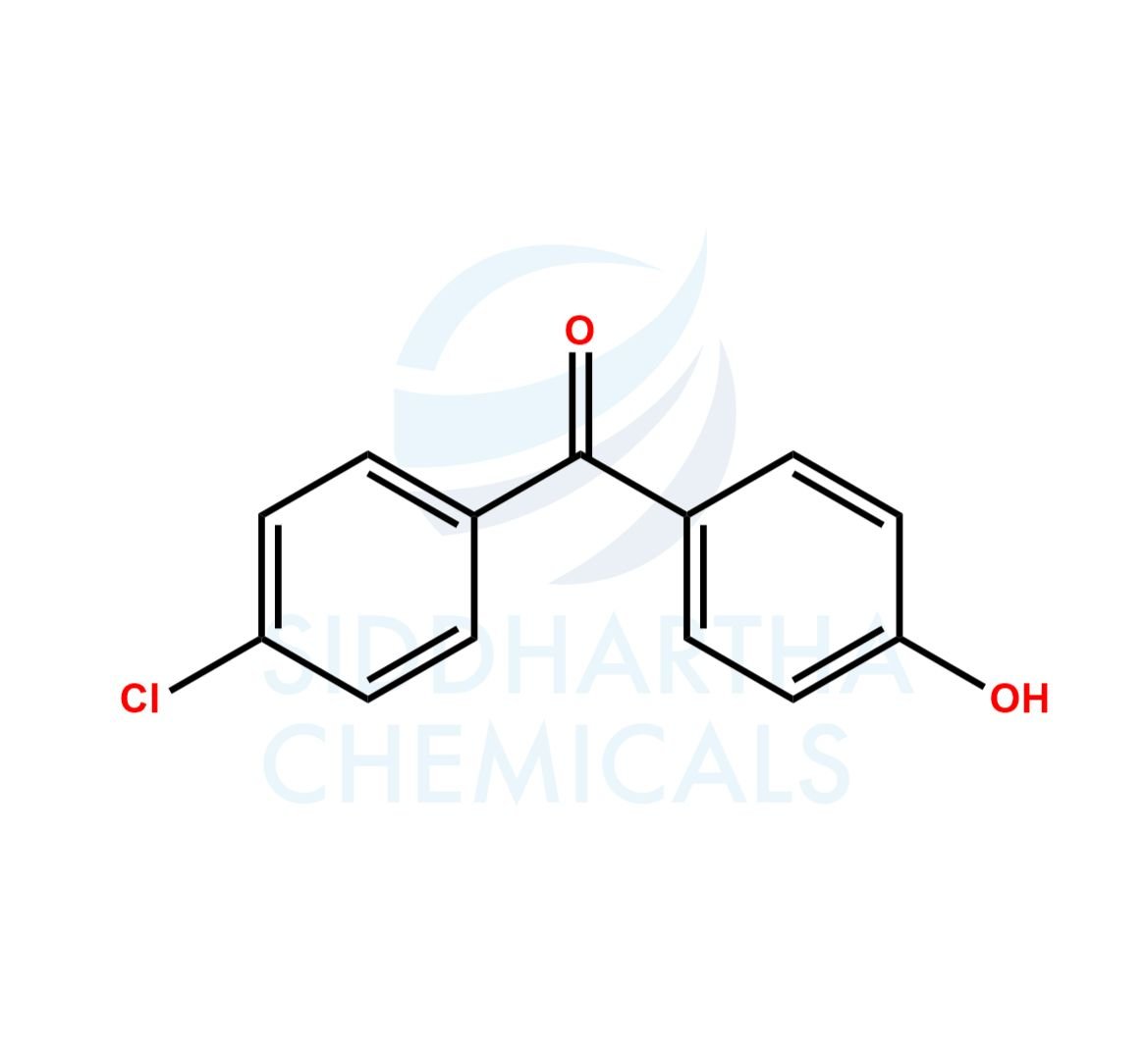 4-Chloro-4'-hydroxybenzophenone Structure